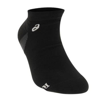Image of Asics Road Ankle Socks - Black/Grey