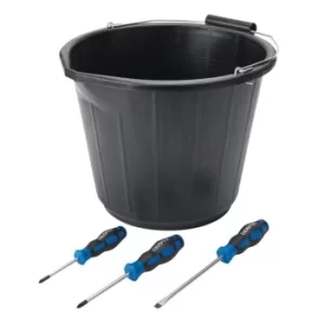 Image of Draper BUCKET OF 3 ASS. SCREWDRIVERS