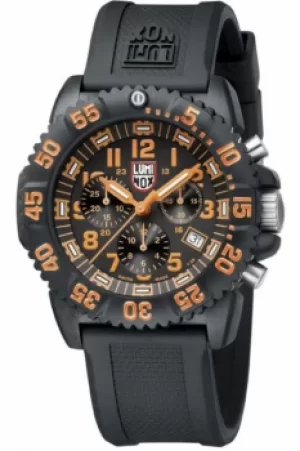Image of Mens Luminox Navy Seal Colormark 3080 Series Chronograph Watch A3089