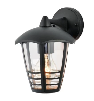 Image of Forum Lighting 60W Zinc Perdita LED Wall Lantern Black - ZN-25463-BLK