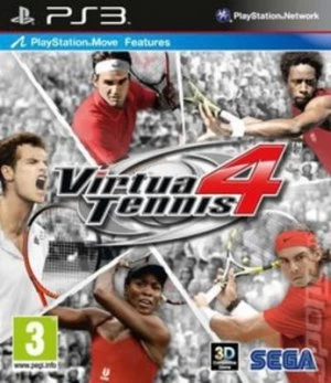 Image of Virtua Tennis 4 PS3 Game