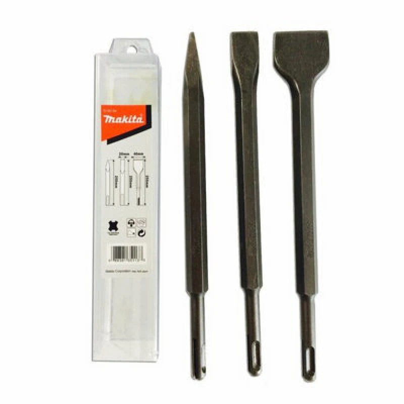 Image of Makita Makita D-30134 3 Piece SDS Chisel Set D-30134