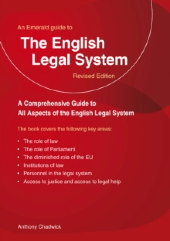 Image of A Guide To The English Legal System : New Edition - 2023 Paperback / softback