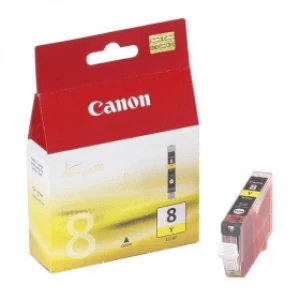 Image of Canon CLI8 Yellow Ink Cartridge