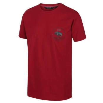 Image of Regatta Cline IV Graphic Tshirt - Red