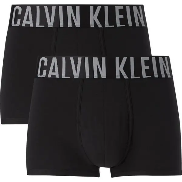 Image of Calvin Klein 2 Pack Boxer Shorts - Black S