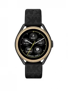 Image of Michael Kors Gen 5E Mkgo Smartwatch - Black Rubber
