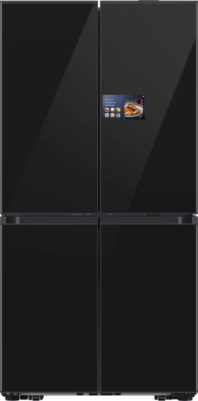 Image of Samsung Series 9 AI Home RM90F67CECEU WiFi Connected Plumbed Total No Frost American Fridge Freezer - Black - E Rated