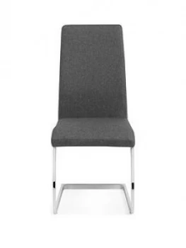 Image of Julian Bowen Set Of 2 Roma Cantilever Chairs