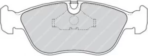 Image of Ferodo FDB1285 Brake Pad Set Front Axle Premier Car