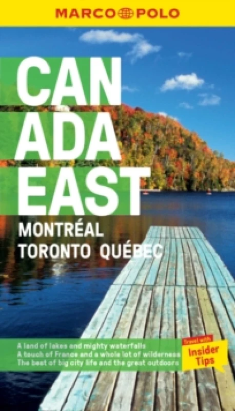 Image of Canada East Marco Polo Pocket Travel Guide - with pull out map : Montreal, Toronto and Quebec Paperback / softback