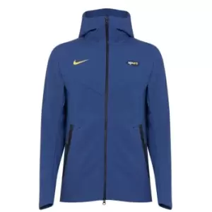 Image of Nike Spurs Tech Pack Jacket Mens - Blue