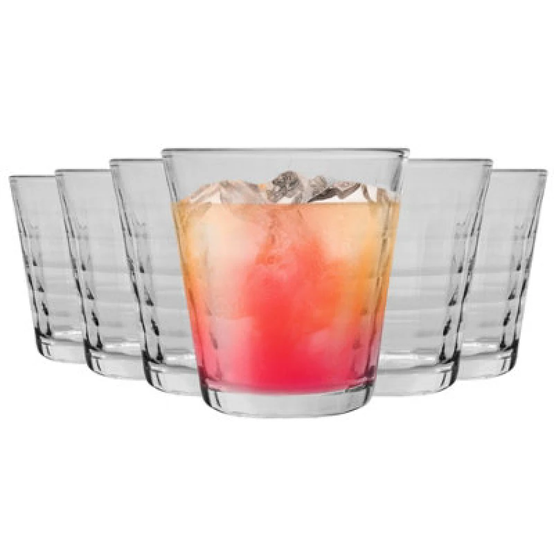 Image of Duralex Prisme Clear 7.37 oz. Tumbler, Set of 6