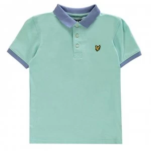 Image of Lyle and Scott Polo - Aqua Sky