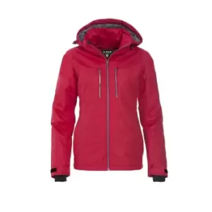 Image of Clique Womens/Ladies Kingslake Waterproof Jacket (XS) (Red)