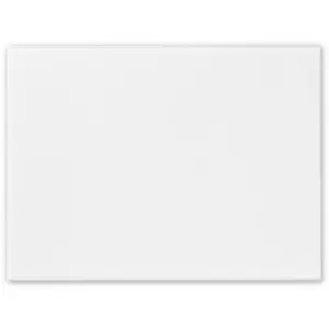 Image of Harbour Housewares Glass Kitchen Chopping Board - 40 x 30cm - White