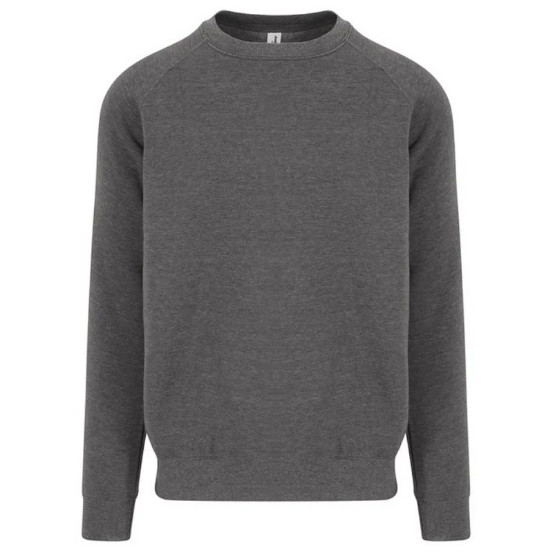 Image of AWDis AWDis Men Graduate Heavyweight Sweatshirt in Charcoal Size: X-Small Charcoal XS Male 5063470613502