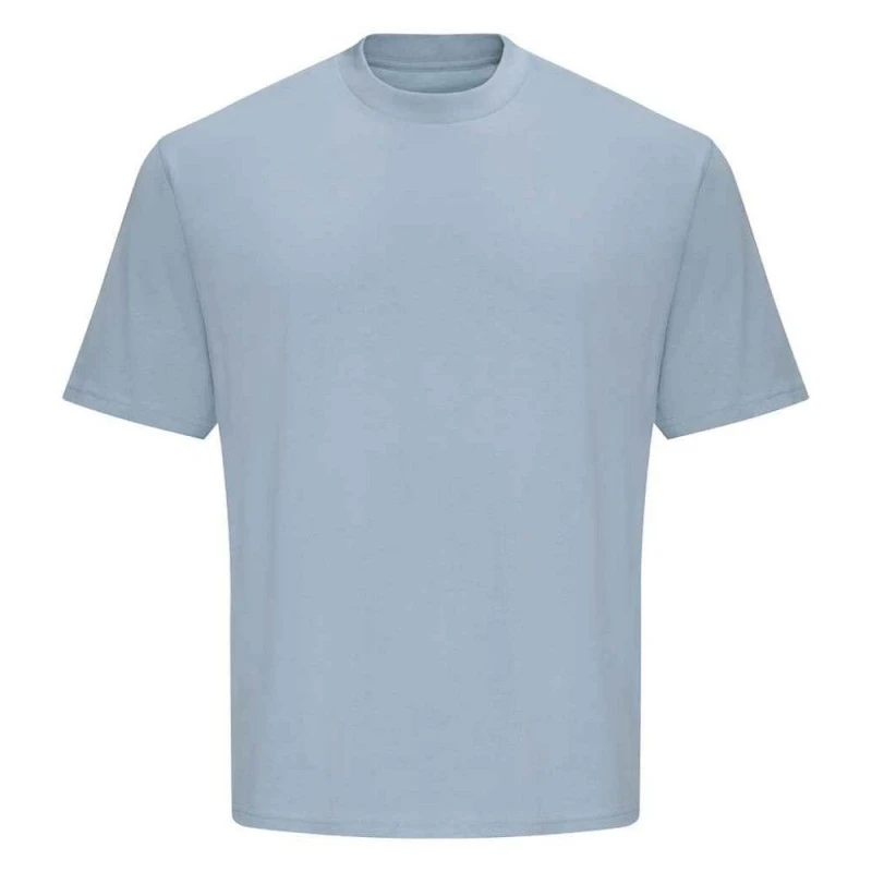 Image of AWDis AWDis Men 100 Oversized T-Shirt in Blue Size: Small Blue S Male 5063527903327