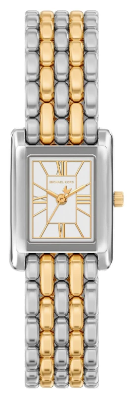 Image of Michael Kors MK4999 Essex (22mm) White Dial / Two-Tone Watch