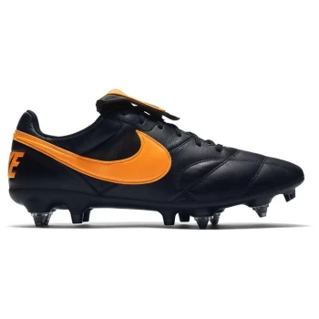 Image of Nike Premier Soft Ground Football Boots - Black/White