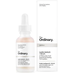 Image of The Ordinary Lactic Acid 5% + HA 2% Superficial Peeling Formulation 30ml