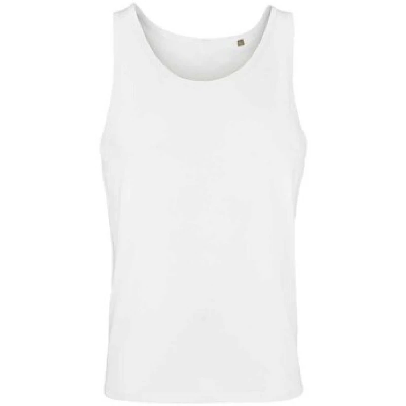 Image of SOL'S Mens Crusader Cotton Tank Top in White Size: XS White Male XS
