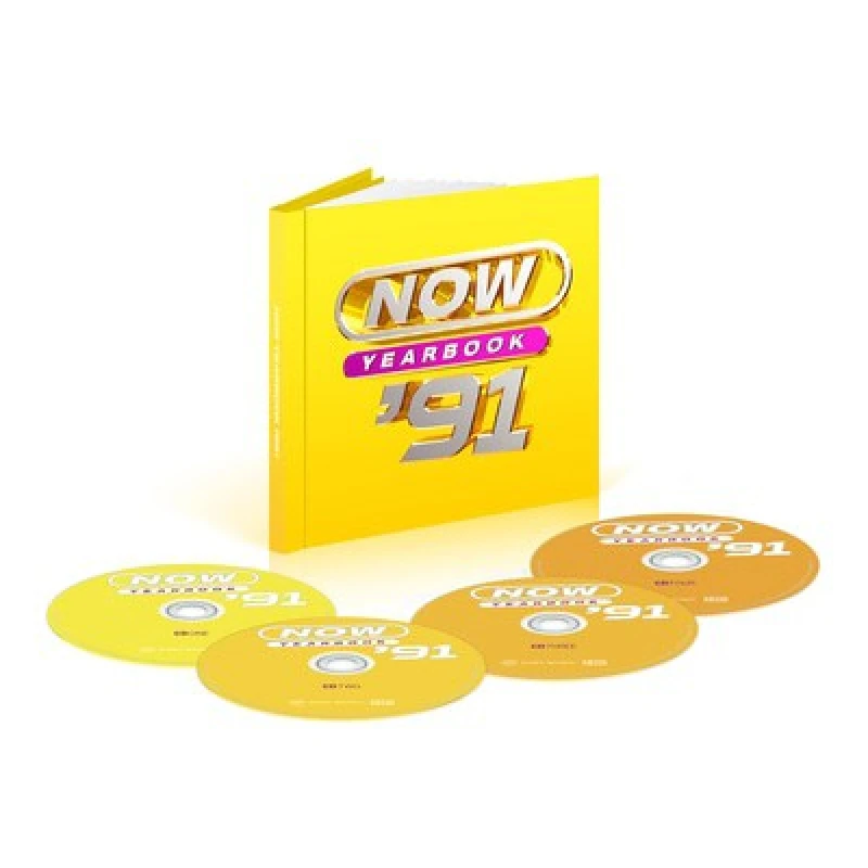 Image of NOW Yearbook 1991 (Deluxe Booklet) CD / with Book