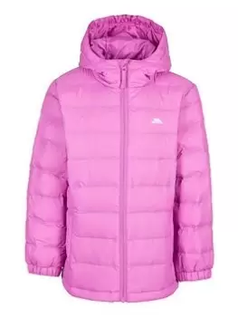 Image of Trespass Trespass Girls Na&iuml;ve Padded - Rain Jacket, Plum, Size 3-4 Years, Women