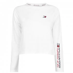 Image of Tommy Sport Long Sleeve T-Shirt - White YCD