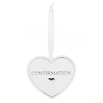 Image of Paperwrap Hanging Heart Plaque - Confirmation