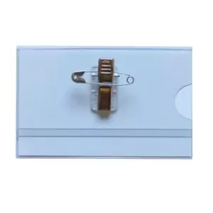 Image of Slingsby Visitor Name Badge With Clip or Pin Fastening