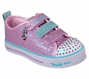 Image of Skechers Twinkle Toes Mermaid Magic Infants Trainers - Purple/Multi