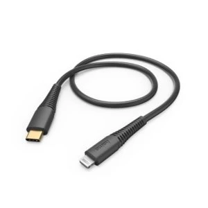 Image of USB-C - LIGHTNING CABLE 1.5 M BLACK