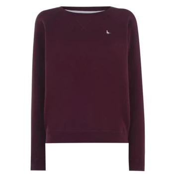 Image of Jack Wills Astbury Pheasant Logo Crew Neck Sweatshirt - Plum