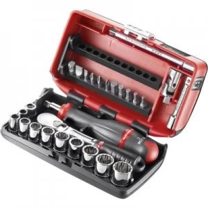 Image of Facom Bit set Imperial 1/4 (6.3 mm) 27 Piece RL.NANO-U112