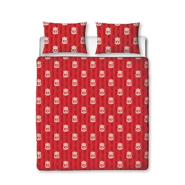 Image of Liverpool FC LIVERPOOL STRIPE DOUBLE COVERLESS DUVET 10.5 TOG DOUBLE Multi 39975799030