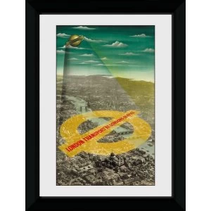 Image of Transport For London At Londons Service Framed Collector Print