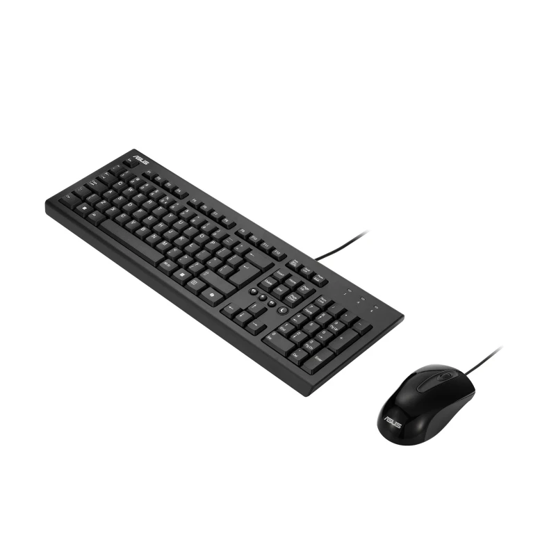 Image of ASUS U2000 Copilot Wired Keyboard and Mouse Desktop Kit USB 1000 DPI - UK Layout