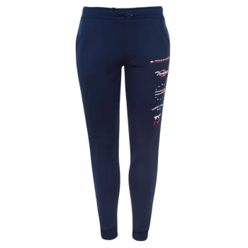 Image of Tommy Sport Fleece Joggers - Blue