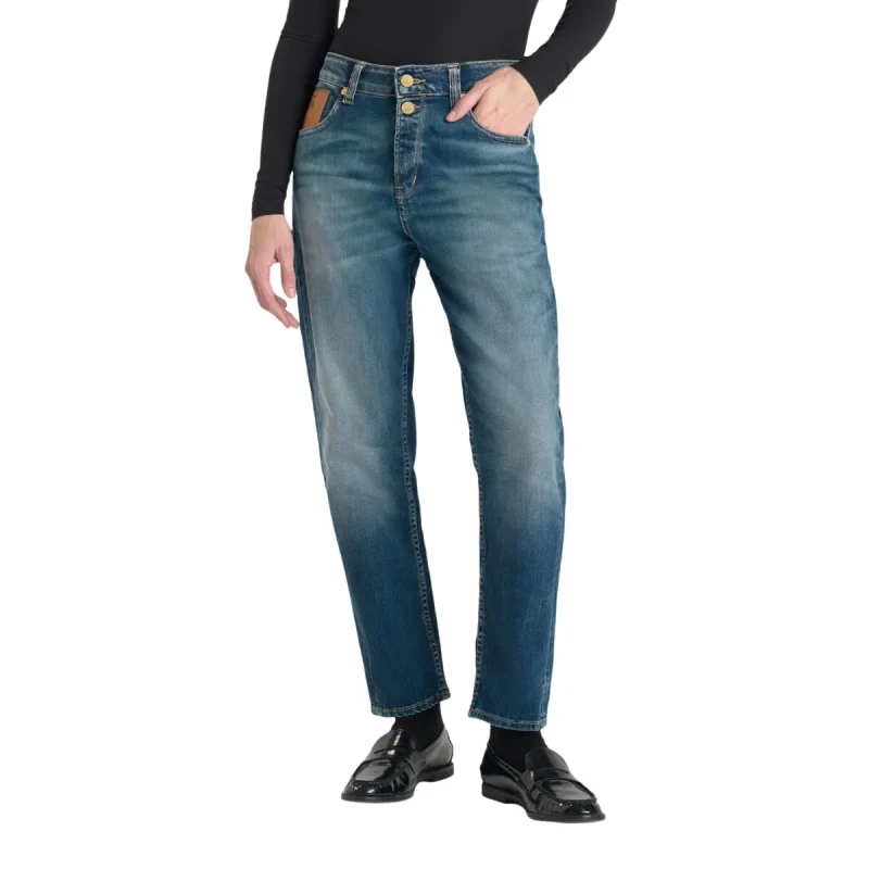 Image of Le Temps des cerises Womens jeans Le Temps des cerises 400/60 Clelia Bleu Female 24