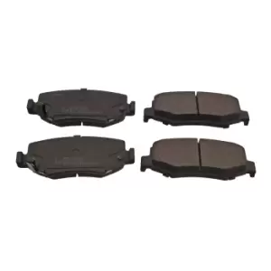 Image of Brake Pad set ADA104214 by Blue Print Rear Axle