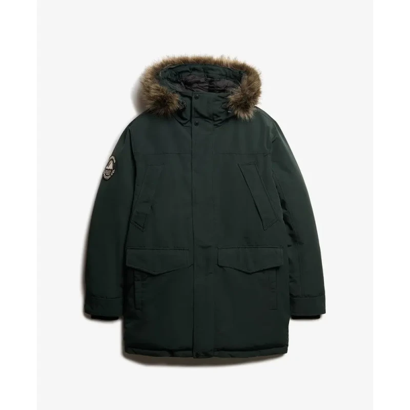 Image of Superdry Parka Superdry Everest Vert Male S
