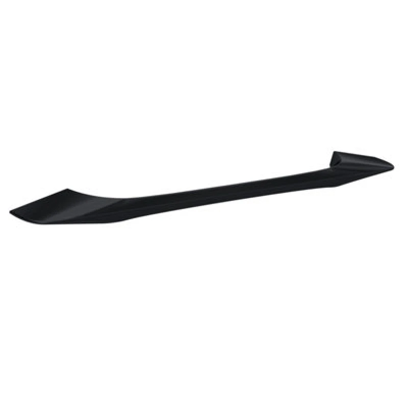 Image of Balterley Furniture Handle D Shape Handle 253mm 224mm Centres Matt Black Black