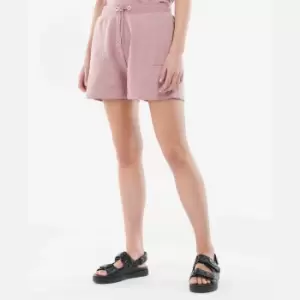 Image of Barbour International Chequer Cotton-Blend Jersey Shorts - UK 12