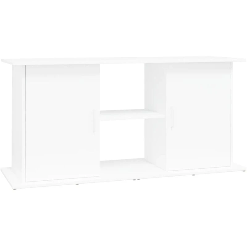 Image of VIDAXL Aquarium Stand White 121x41x58cm Engineered Wood Vidaxl 8720845418175