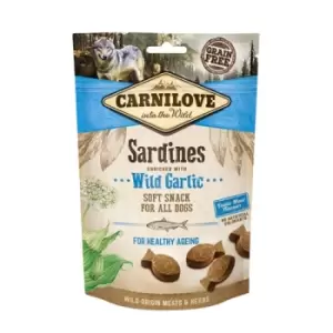 Image of Carnilove Sardines with Wild Garlic Semi Moist Dog Treats 200g