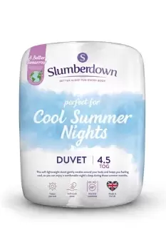 Image of Cool Summer Nights 4.5 Tog Summer Duvet