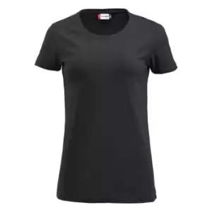 Image of Clique Womens/Ladies Carolina T-Shirt (XXL) (Black)