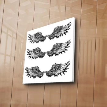 Image of BOYA-50 - No Pen Multicolor Paintable Decorative Canvas Painting