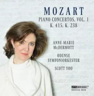 Image of Mozart Piano Concertos K 415 K 238 - Volume 1 by Wolfgang Amadeus Mozart CD Album